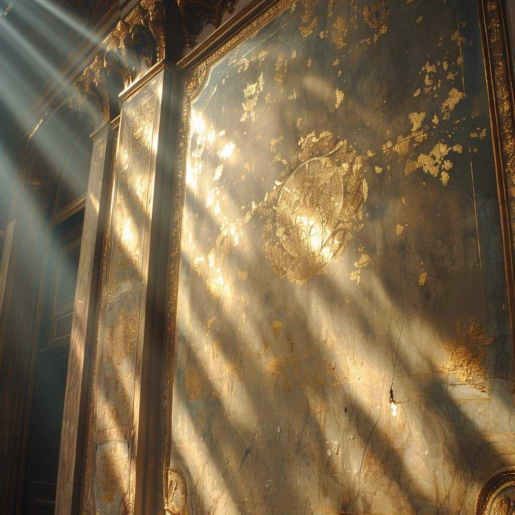 پتینه کاری روی دیوار
